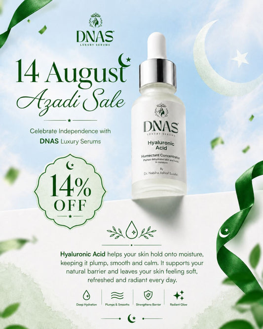 D.NAS Hyaluronic Acid Serum – Hydrating & Glow Serum