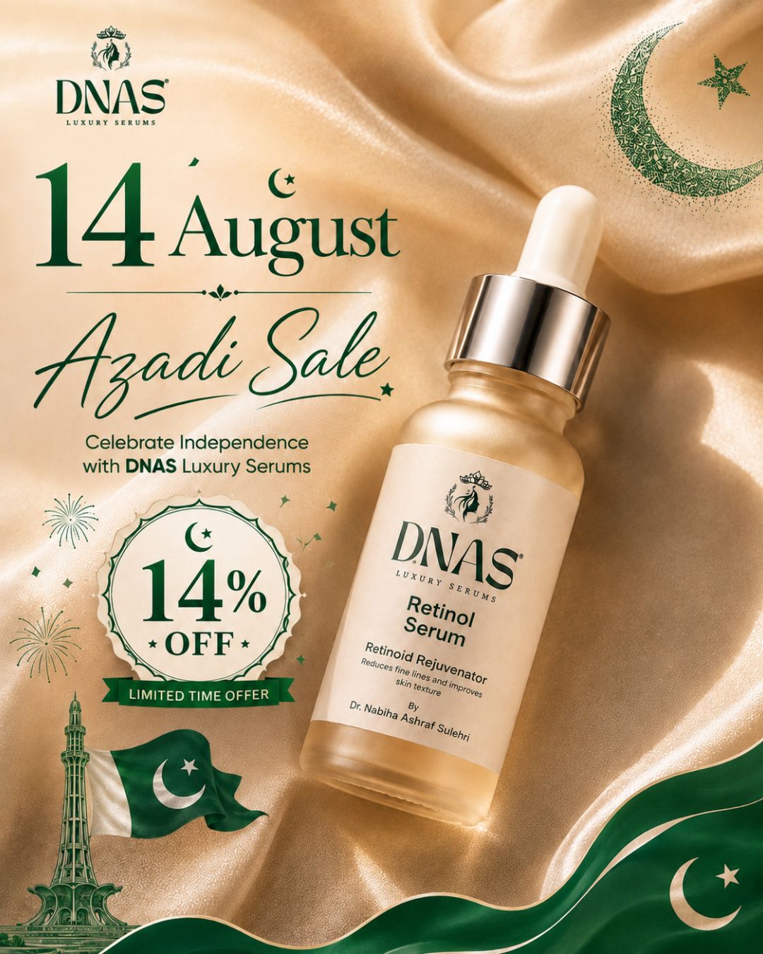 D.NAS Retinol Serum – Firming & Skin Renewal Serum