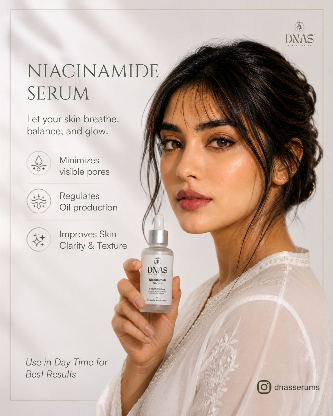 D.NAS Niacinamide Serum – Pore Care & Brightening Serum