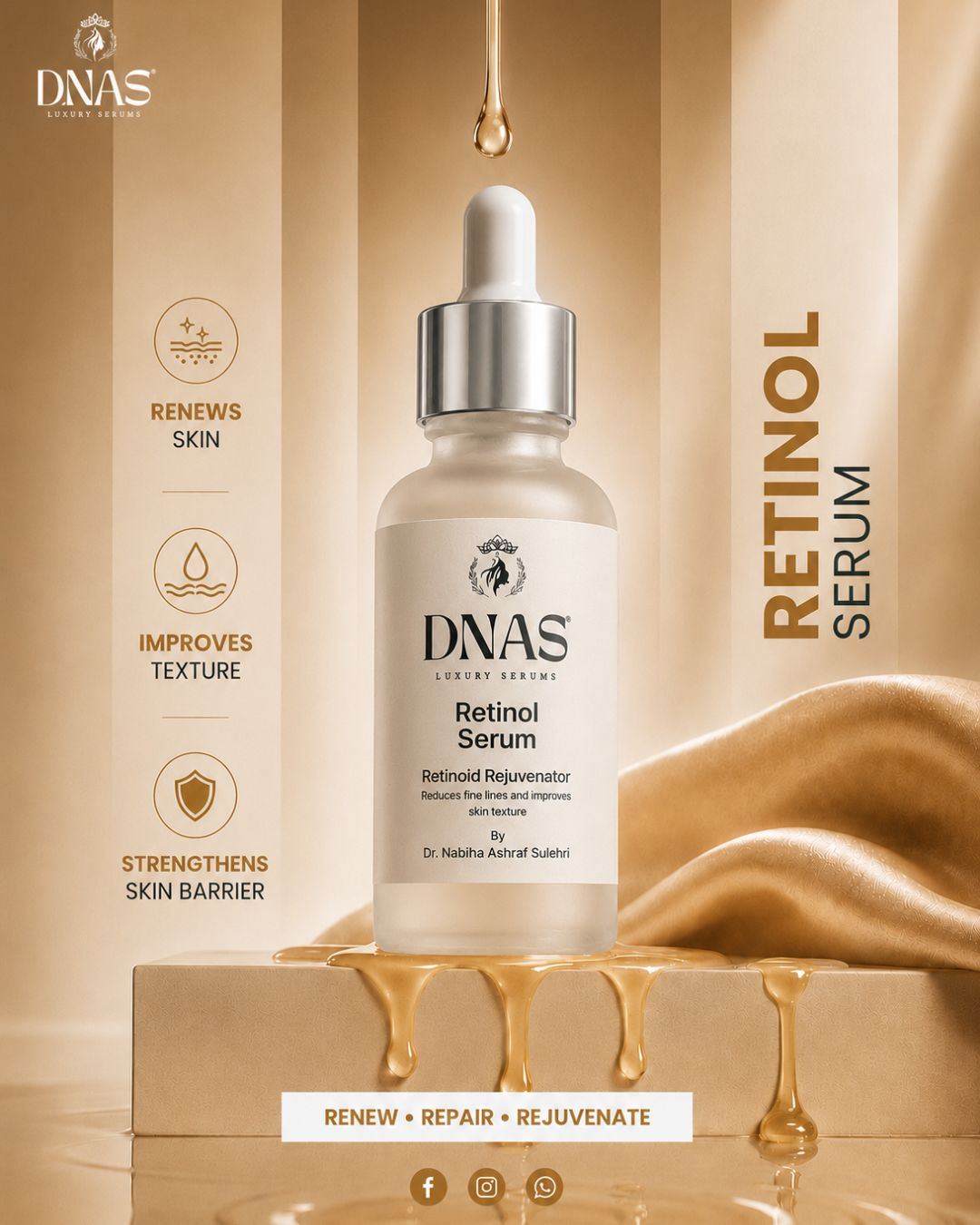 D.NAS Retinol Serum – Firming & Skin Renewal Serum