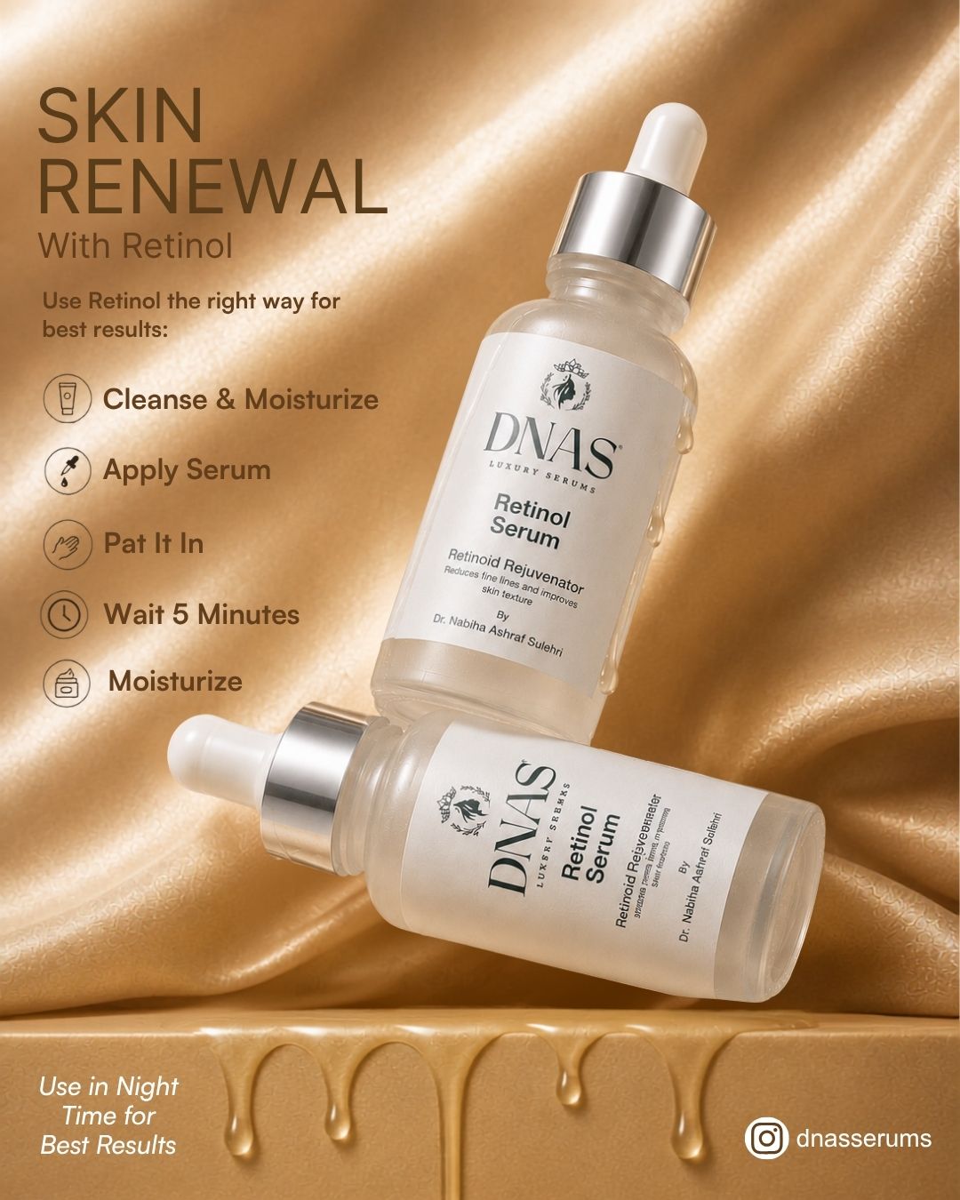 D.NAS Retinol Serum – Firming & Skin Renewal Serum