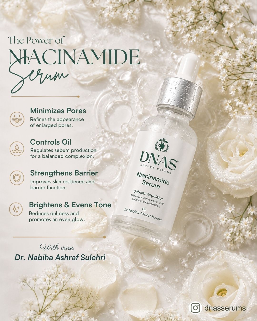 D.NAS Niacinamide Serum – Pore Care & Brightening Serum